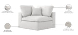 Serene Modular Corner Chair with Cloud-Like Comfort, Soft Cushions & Contemporary Design for Relaxation