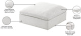 Serene Modular Contemporary Ottoman with Cloud-Like Comfort and Soft Down Feather Cushions