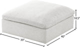 Serene Modular Contemporary Ottoman with Cloud-Like Comfort and Soft Down Feather Cushions