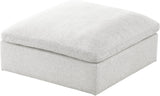 Serene Modular Contemporary Ottoman with Cloud-Like Comfort and Soft Down Feather Cushions