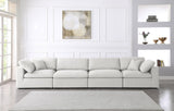 Serene Modular Sofa - Luxurious Cloud-Like Comfort with Soft Textured Fabric and Custom Configurations