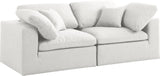 Serene Modular Sofa - Luxurious Cloud-Like Comfort with Soft Textured Fabric and Custom Configurations