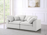 Serene Modular Sofa - Luxurious Cloud-Like Comfort with Soft Textured Fabric and Custom Configurations