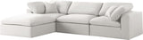 Serene Modular Sectional Sofa: Luxurious Black Linen Fabric & Plush Comfort for Modern Living Spaces