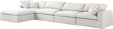 Serene Modular Sectional Sofa: Luxurious Black Linen Fabric & Plush Comfort for Modern Living Spaces