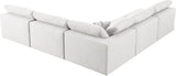 Serene Modular Sectional Sofa: Luxurious Black Linen Fabric & Plush Comfort for Modern Living Spaces