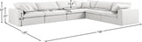 Serene Modular Sectional Sofa: Luxurious Black Linen Fabric & Plush Comfort for Modern Living Spaces