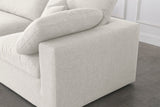 Serene Modular Sectional Sofa: Luxurious Black Linen Fabric & Plush Comfort for Modern Living Spaces