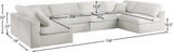 Serene Modular Sectional Sofa: Luxurious Black Linen Fabric & Plush Comfort for Modern Living Spaces