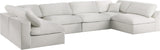 Serene Modular Sectional Sofa: Luxurious Black Linen Fabric & Plush Comfort for Modern Living Spaces