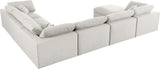 Serene Modular Sectional Sofa: Luxurious Black Linen Fabric & Plush Comfort for Modern Living Spaces