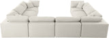Serene Modular Sectional Sofa: Luxurious Black Linen Fabric & Plush Comfort for Modern Living Spaces