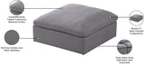 Serene Modular Contemporary Ottoman with Cloud-Like Comfort and Soft Down Feather Cushions