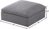 Serene Modular Contemporary Ottoman with Cloud-Like Comfort and Soft Down Feather Cushions
