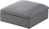 Serene Modular Contemporary Ottoman with Cloud-Like Comfort and Soft Down Feather Cushions