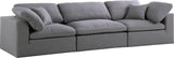 Serene Modular Sofa - Luxurious Cloud-Like Comfort with Soft Textured Fabric and Custom Configurations