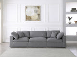 Serene Modular Sofa - Luxurious Cloud-Like Comfort with Soft Textured Fabric and Custom Configurations