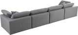 Serene Modular Sofa - Luxurious Cloud-Like Comfort with Soft Textured Fabric and Custom Configurations