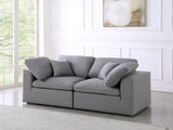 Serene Modular Sofa - Luxurious Cloud-Like Comfort with Soft Textured Fabric and Custom Configurations
