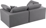 Serene Modular Sofa - Luxurious Cloud-Like Comfort with Soft Textured Fabric and Custom Configurations