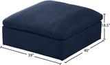 Serene Modular Contemporary Ottoman with Cloud-Like Comfort and Soft Down Feather Cushions