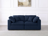 Serene Modular Sofa - Luxurious Cloud-Like Comfort with Soft Textured Fabric and Custom Configurations
