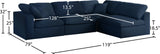 Serene Modular Sectional Sofa in Soft Black Linen - Cloud-Like Comfort with Customizable Design