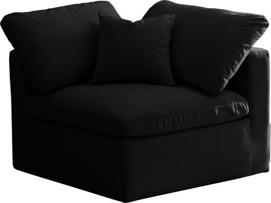 Plush Modular Corner Chair - Contemporary Design with Cloud-Like Comfort and Overstuffed Cushions