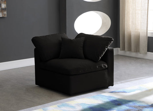 Plush Modular Corner Chair - Contemporary Design with Cloud-Like Comfort and Overstuffed Cushions