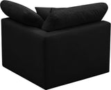 Plush Modular Corner Chair - Contemporary Design with Cloud-Like Comfort and Overstuffed Cushions