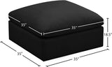 Plush Modular Ottoman: Experience Cloud-Like Comfort with Contemporary Design and Custom Configurations