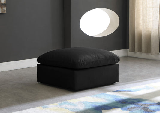 Plush Modular Ottoman: Experience Cloud-Like Comfort with Contemporary Design and Custom Configurations