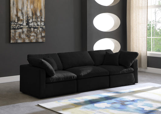 Plush Modular Sofa - Luxurious Cloud-Like Comfort with Soft Overstuffed Cushions for Relaxation