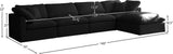 Plush Modular Sectional Sofa - Cloud-Like Comfort with Soft Down Feather Cushions for Ultimate Relaxation