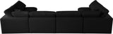 Plush Modular Sectional Sofa - Cloud-Like Comfort with Soft Down Feather Cushions for Ultimate Relaxation