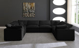 Plush Modular Sectional Sofa - Cloud-Like Comfort with Soft Down Feather Cushions for Ultimate Relaxation