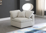 Plush Modular Corner Chair - Contemporary Design with Cloud-Like Comfort and Overstuffed Cushions