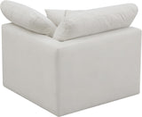 Plush Modular Corner Chair - Contemporary Design with Cloud-Like Comfort and Overstuffed Cushions