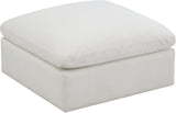 Plush Modular Ottoman: Experience Cloud-Like Comfort with Contemporary Design and Custom Configurations