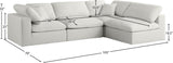 Plush Velvet Modular Sectional Sofa - Luxurious Cloud-Like Comfort with Customizable Configurations