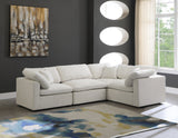Plush Modular Sectional - Customizable Luxury Seating with Cloud-Like Comfort and Contemporary Style