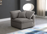 Plush Modular Corner Chair - Contemporary Design with Cloud-Like Comfort and Overstuffed Cushions