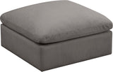 Plush Modular Ottoman: Experience Cloud-Like Comfort with Contemporary Design and Custom Configurations