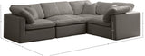 Plush Modular Sectional - Customizable Luxury Seating with Cloud-Like Comfort and Contemporary Style