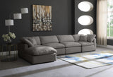 Plush Velvet Modular Sectional Sofa - Cloud-Like Comfort with Overstuffed Cushions & Custom Style