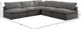 Plush Velvet Modular Sectional Sofa - Cloud-Like Comfort with Overstuffed Cushions & Custom Style