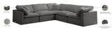 Plush Velvet Modular Sectional Sofa - Cloud-Like Comfort with Overstuffed Cushions & Custom Style