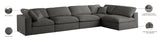 Plush Velvet Modular Sectional Sofa - Cloud-Like Comfort with Overstuffed Cushions & Custom Style