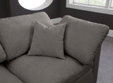 Plush Velvet Modular Sectional Sofa - Cloud-Like Comfort with Overstuffed Cushions & Custom Style