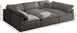 Plush Velvet Modular Sectional Sofa - Cloud-Like Comfort with Overstuffed Cushions & Custom Style